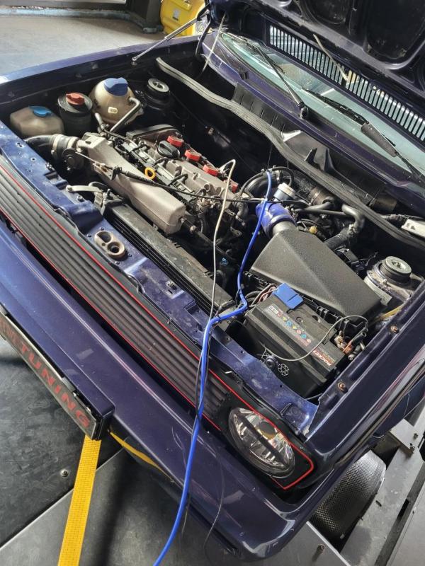 Golf 1 Cabrio Umbau auf 1.8T (AGU)